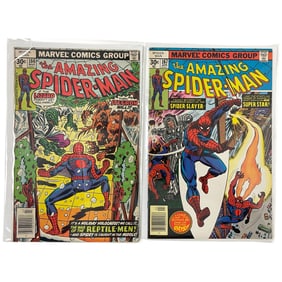 The Amazing Spide-Man #166 & #167 Marvel Comic Books