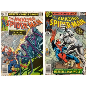 The Amazing Spider-Man #190 & #191 Marvel Comic Books