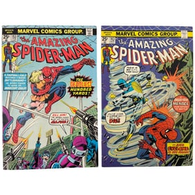 The Amazing Spider-Man #143 & #153 Marvel Comic Books