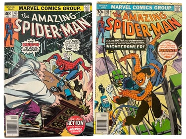 The Amazing Spider-Man #161 & #163 Marvel Comic Books