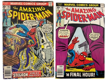 The Amazing Spider-Man #164 & #165 Marvel Comic Books