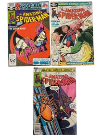 The Amazing Spider-Man #213 #217 & #223 Marvel Comic Books