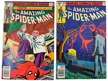 The Amazing Spider-Man #196 & #197 Marvel Comic Books