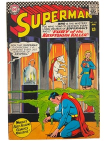 Superman #195 DC 1967 Comic Bok