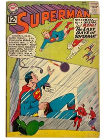 Superman #156 DC 1962 Comic Book