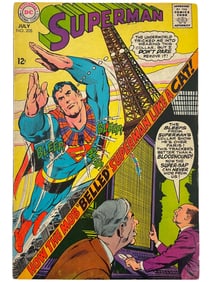 Superman #208 DC 1968 Comic Book