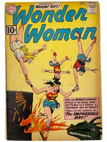 Wonder Woman #124 DC 1961 Comic Book