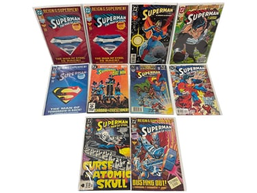 DC Superman Comic Book Collection Lot