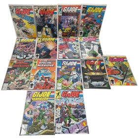 Marvel GI Joe Comic Book Collection Lot