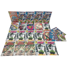Marvel GI Joe Comic Book Collection Lot