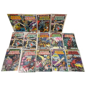 Marvel Battlestar Galactica COmic Book Collection Lot