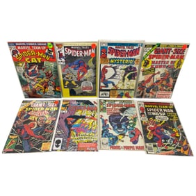 Marvel Team-Up Spider-Man Comic Book Collection Lot