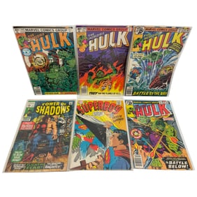 Incredible Hulk and DC Comic Book Lot