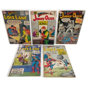 Superman's Girl Friend Lois Lane Comic Book Lot