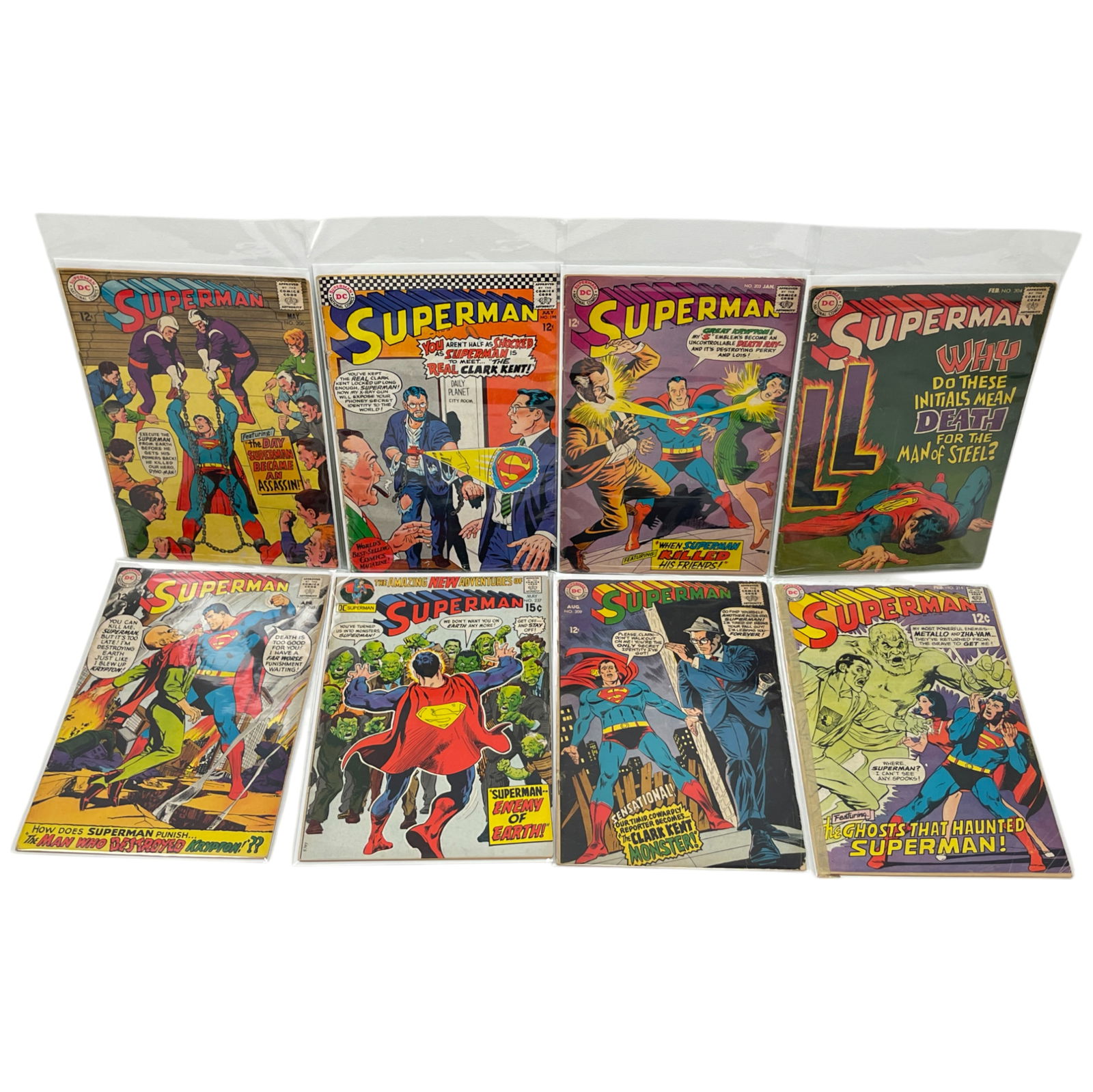 DC Superman Vintage Comic Book Collection Lot (1 of 4)