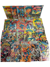 Vintage DC Superboy Comic Book Collection Lot
