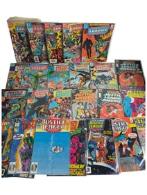 Vintage DC Justice League Comic Book Lot