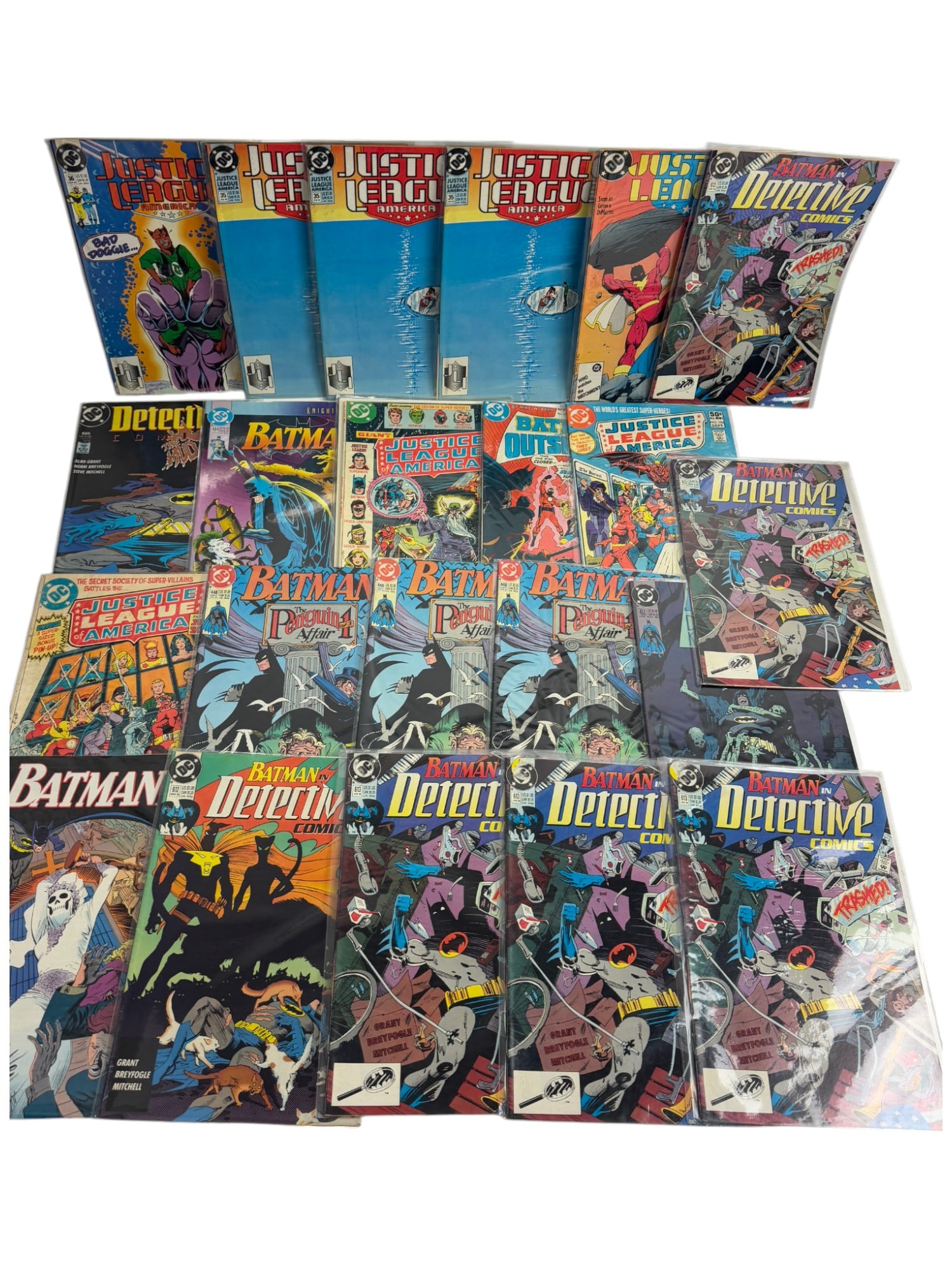 Vintage DC Justice League Comic Book Lot (1 of 7)