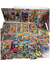 Vintage DC Justice League Comic Book Lot