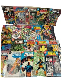 Vintage DC Teen Titans Comic Book Lot