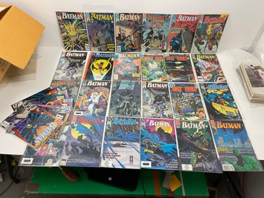 Vintage DC Batman Comic Book Lot