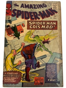 Amazing Spider-Man #24 Marvel 3rd Mysterio App. 1965 Comic Book