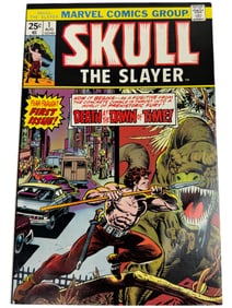 Skull the Slayer #1 Marvel 1st App and Origin Y 1975 Comic Book