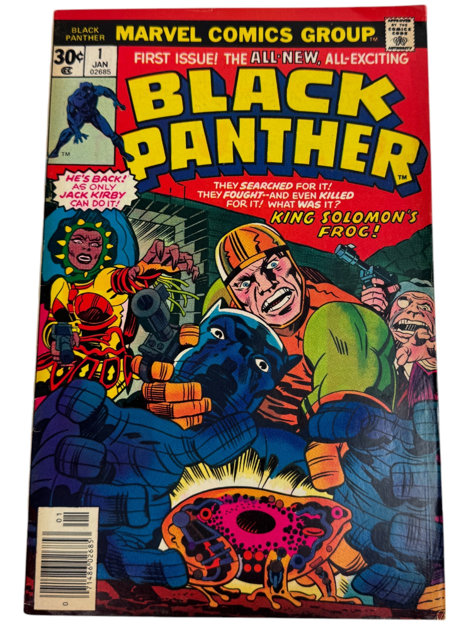 Black Panther #1 Marvel 1st Series Issue 1977 Comic Book (1 of 2)