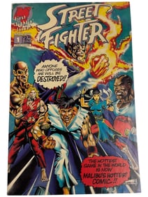 Street Fighter #1 Malibu Comics Comic Book