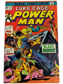 Luke Cage, Power Man #24 Marvel 1st Black Goliath 1975 Comic Book