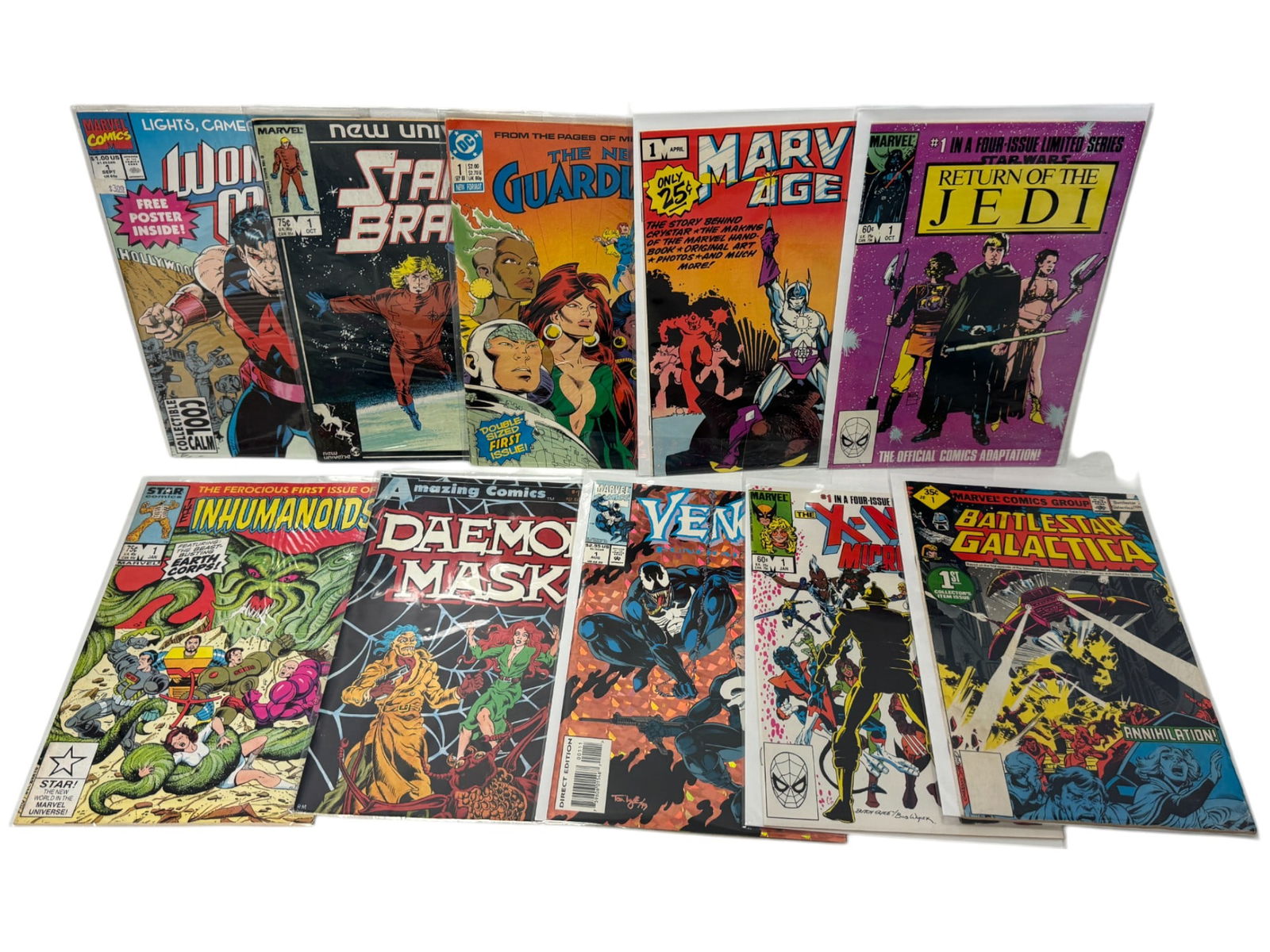 Mixed DC & Marvel #1 Issue COmic Books (1 of 3)