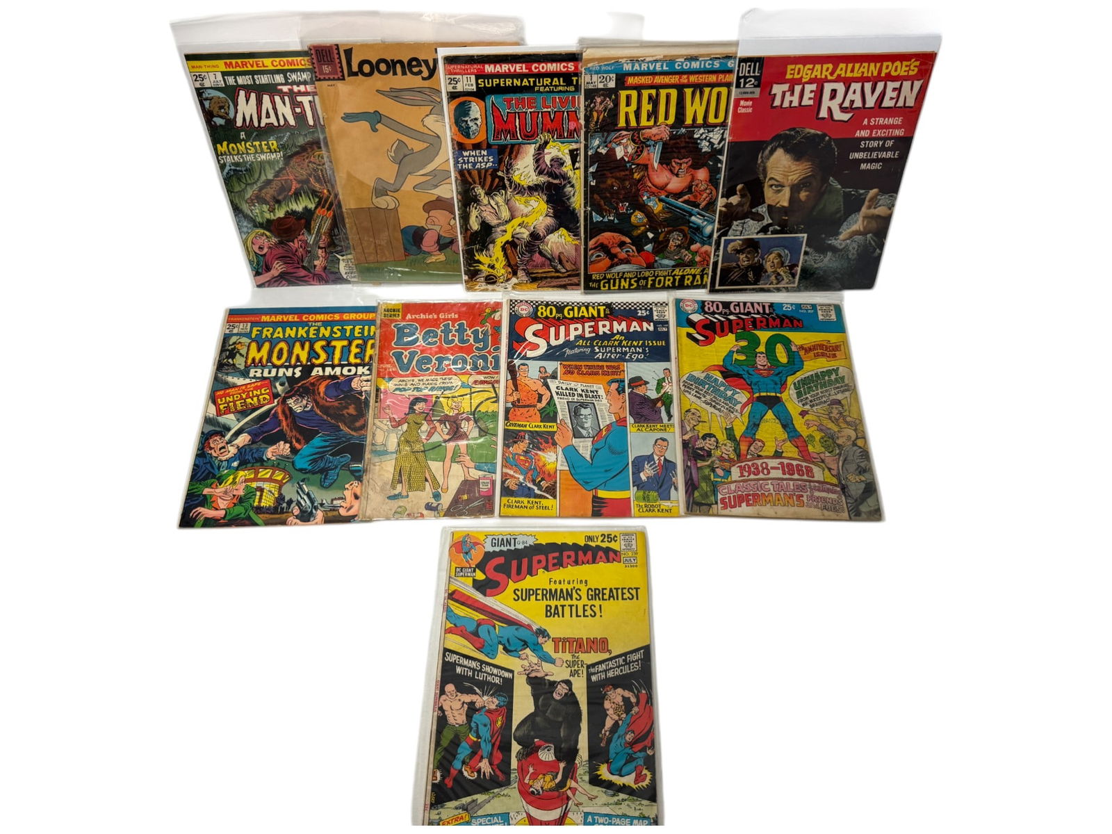 Vintage Mixed Comic Book Collection Lot (1 of 4)