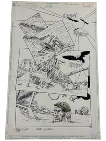 DC Forgotten Realms Original Storyboard Production Comic Art