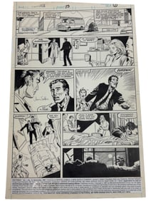 Psi-Force Marvel Original Storyboard Production Comic Art