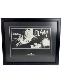 Frank Miller Sin City 1997 Framed Print