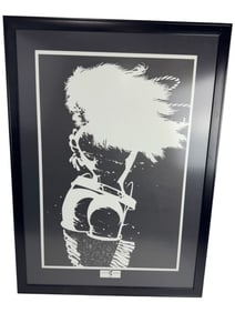 Frank Miller Sin City Dames - Nancy Callahan Framed Print
