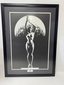Frank Miller Sin City Dames - Ava Framed Print