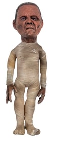 Original Terry Cruikshank Horror Mummy Movie Doll Initialed on Neck with COA