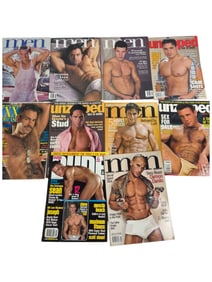 Vintage Gay Male Interest Male Model Magazine Collection Lot