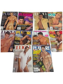 Vintage Gay Male Interest Male Model Magazine Collection Lot