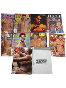 Vintage Gay Male Interest Male Model Magazine Collection Lot