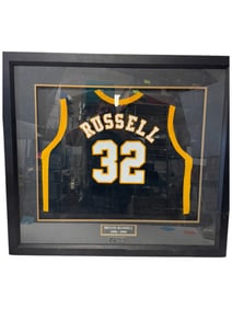 Byron Russel 1990-1993 Long Beach State Men's Basketball Jersey