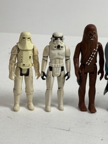 Vintage Star Wars Toys Action Figure Collection Lot