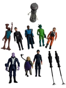 Vintage Star Wars Toys Action Figure Collection Lot