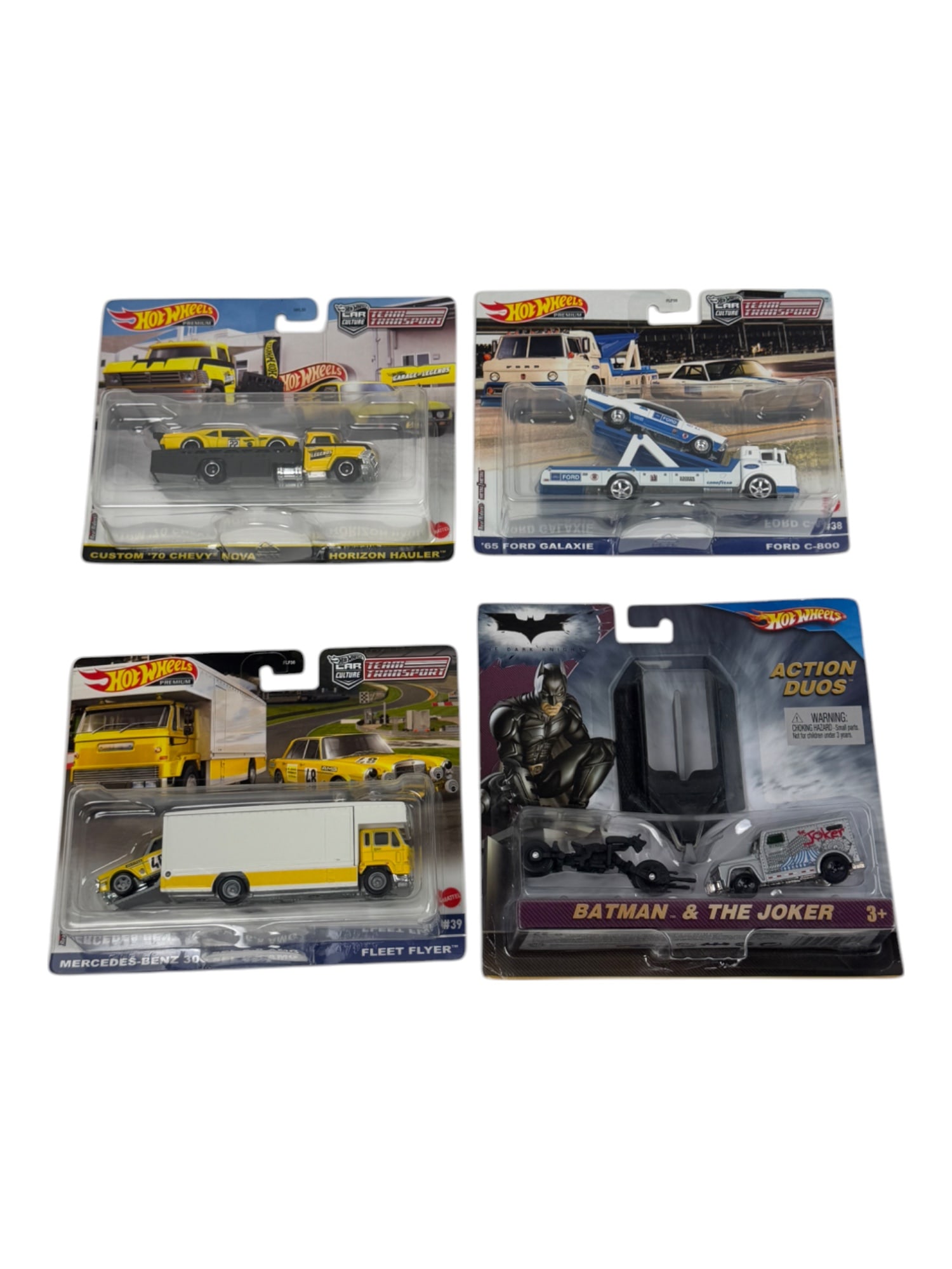 Hot Wheels 2-Pack Assorted Car Toy Collection Lot (1 of 3)