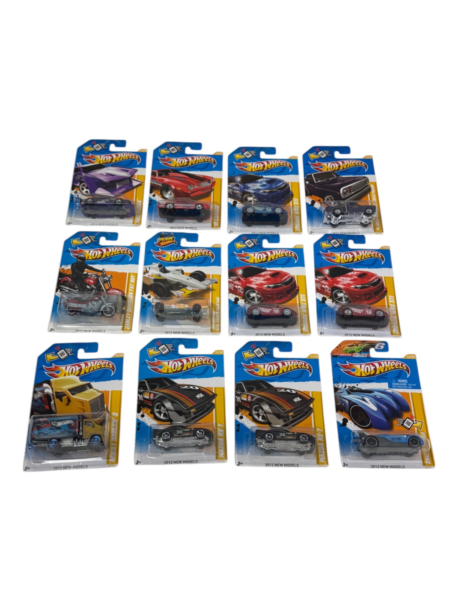 Hot Wheels 2012 New Models Assorted Car Toy Collection Lot (1 of 5)