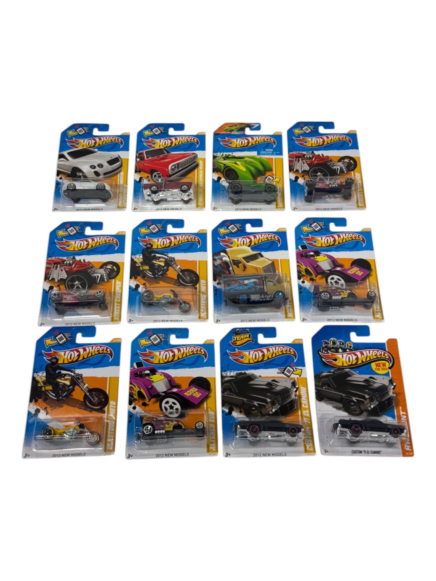 Hot Wheels 2012 New Models Assorted Car Toy Collection Lot (1 of 5)