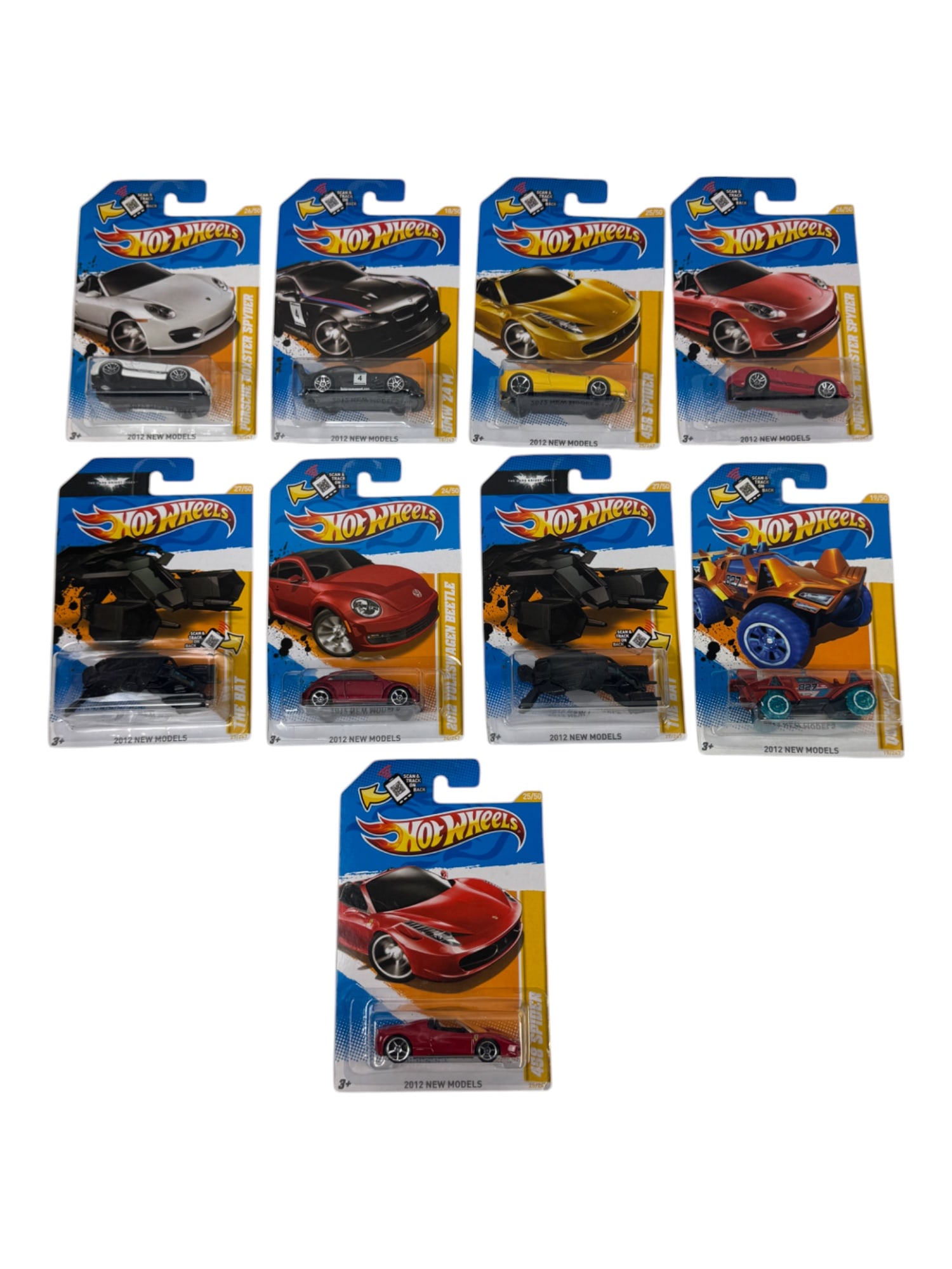 Hot Wheels 2012 New Models Assorted Car Toy Collection Lot (1 of 4)