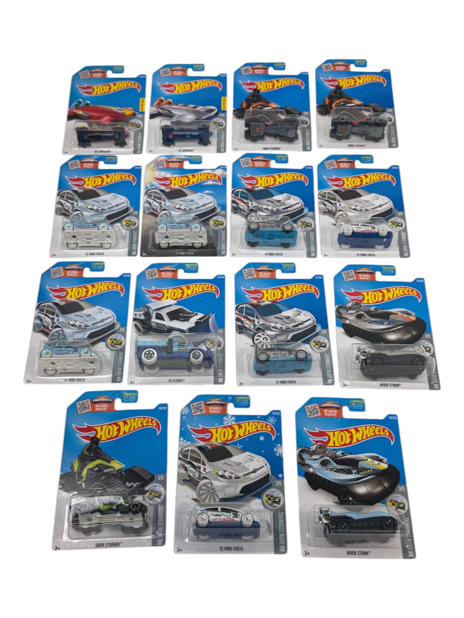 Hot Wheels HW Snow Stormers Assorted Car Toy Collection Lot: Hot Wheels HW Snow Stormers Assorted Car Toy Collection Lot