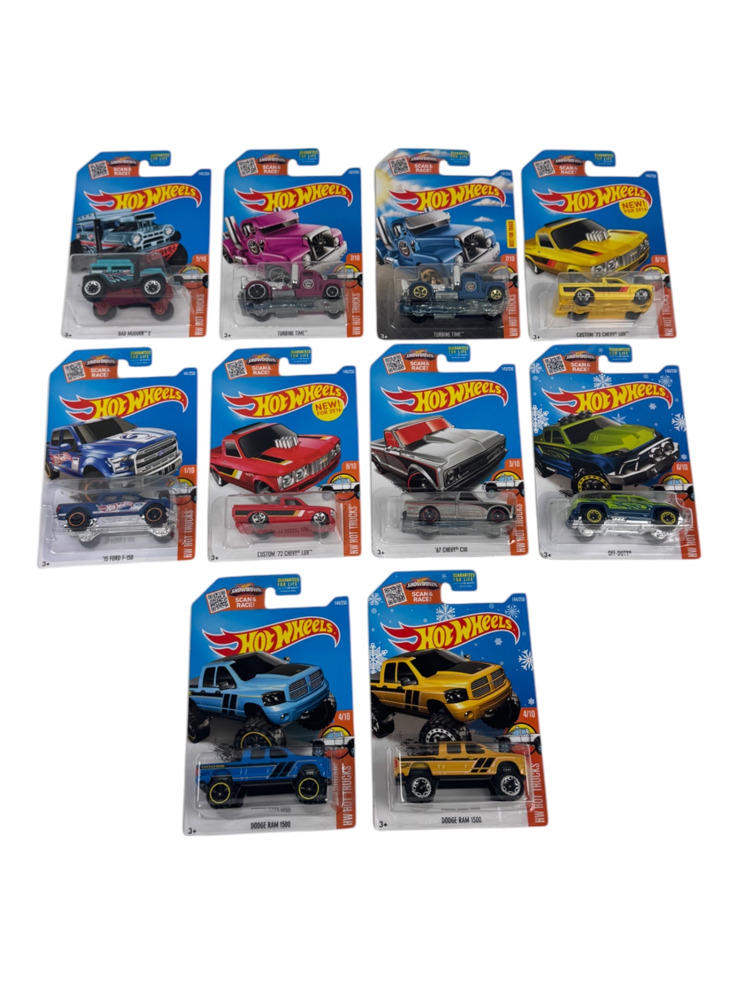 Hot Wheels HW Hot Trucks Assorted Car Toy Collection Lot: Hot Wheels HW Hot Trucks Assorted Car Toy Collection Lot